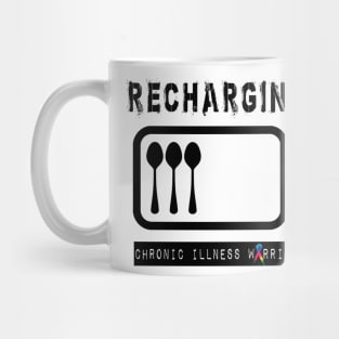 Recharging Spoons (black) Mug